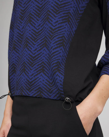 Chico's Zenergy® Jacquard Bungee Top