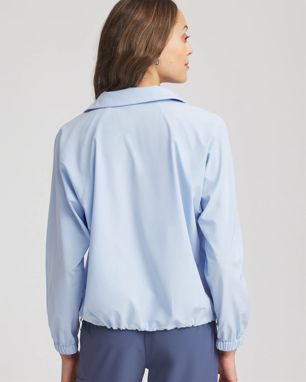 Chico's Zenergy® UPF Half-Zip Mockneck Top
