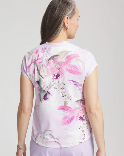 Chico's Zenergy® UPF Floral Polo