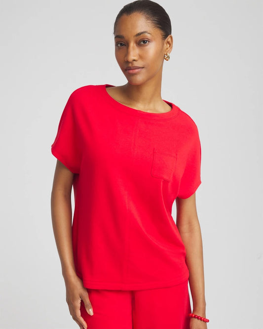 Chico's Zenergy® French Terry Pocket Shirt