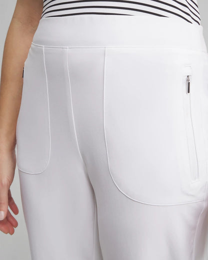 Chico's Zenergy® UPF Ribbed Side Ankle Pants