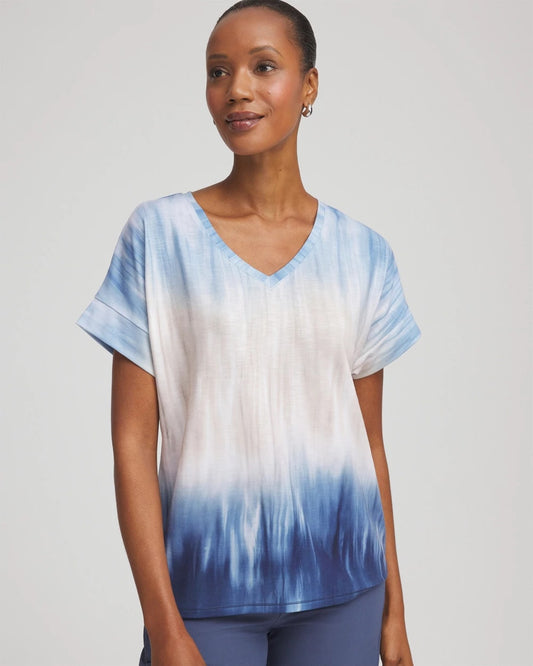 Chico's Zenergy® Slub Short-Sleeve Tee