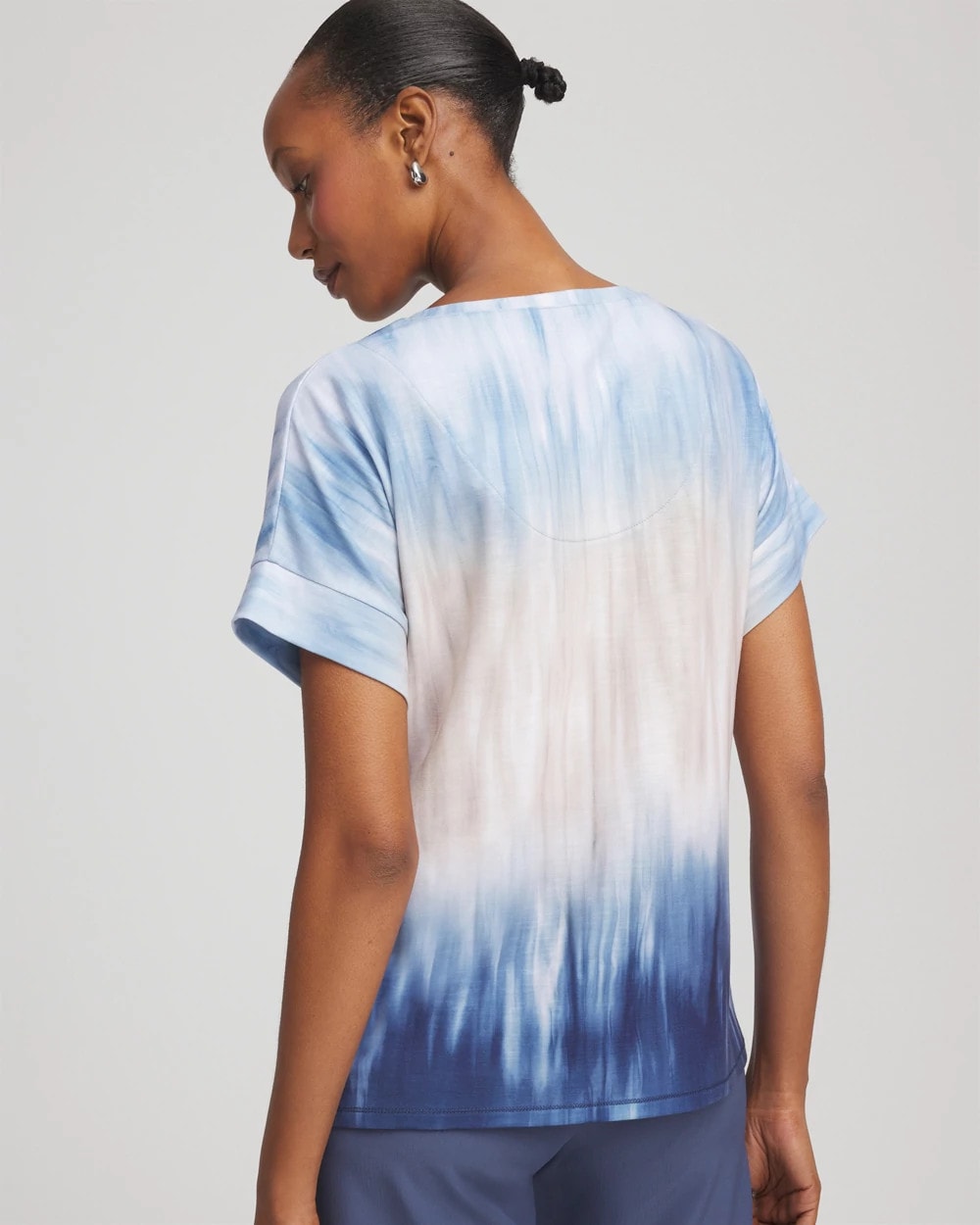 Chico's Zenergy® Slub Short-Sleeve Tee