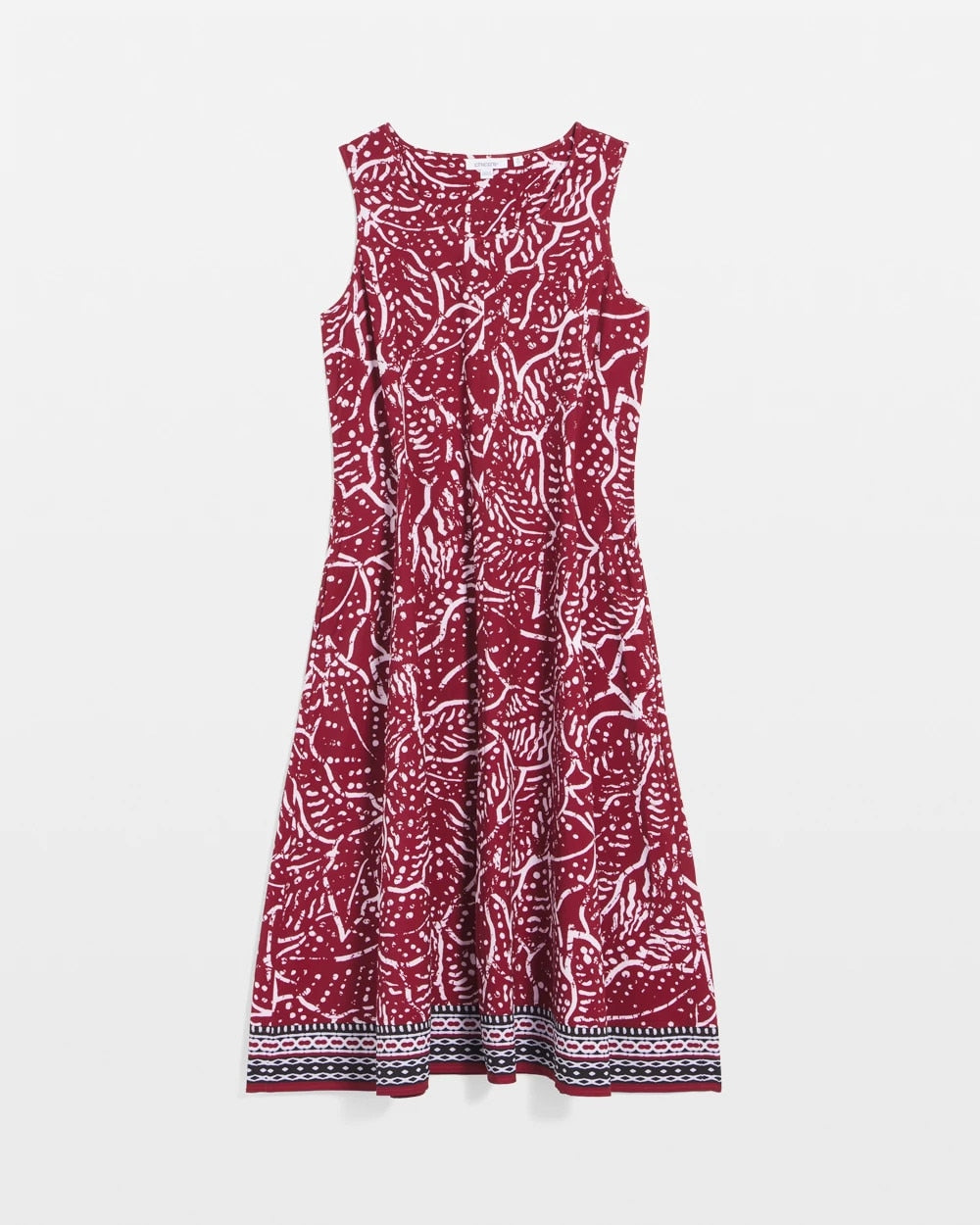 Chico's Zenergy® UPF Printed Midi Sports Dress