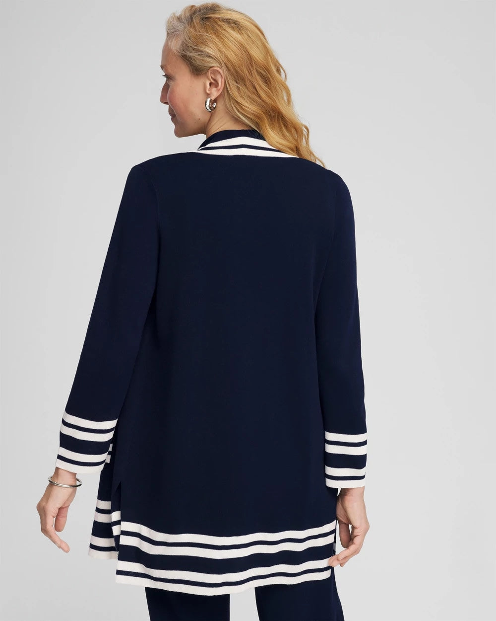 Chico's Travelers™ Contrast Border Cardigan