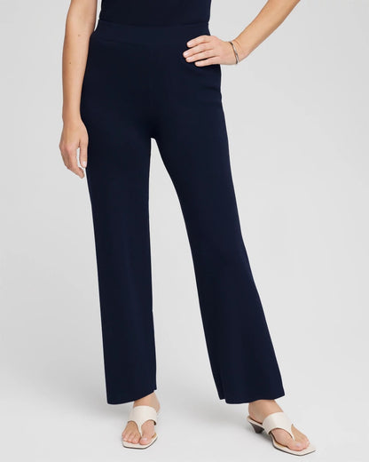 Chico's Travelers™ Sweater Knit Wide-Leg Pants