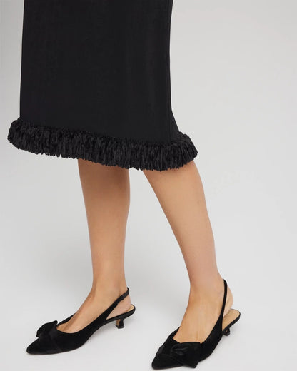 Chico's Travelers™ Fringe Hem Tank Dress