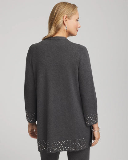 Chico's Travelers™ Rhinestone Cardigan