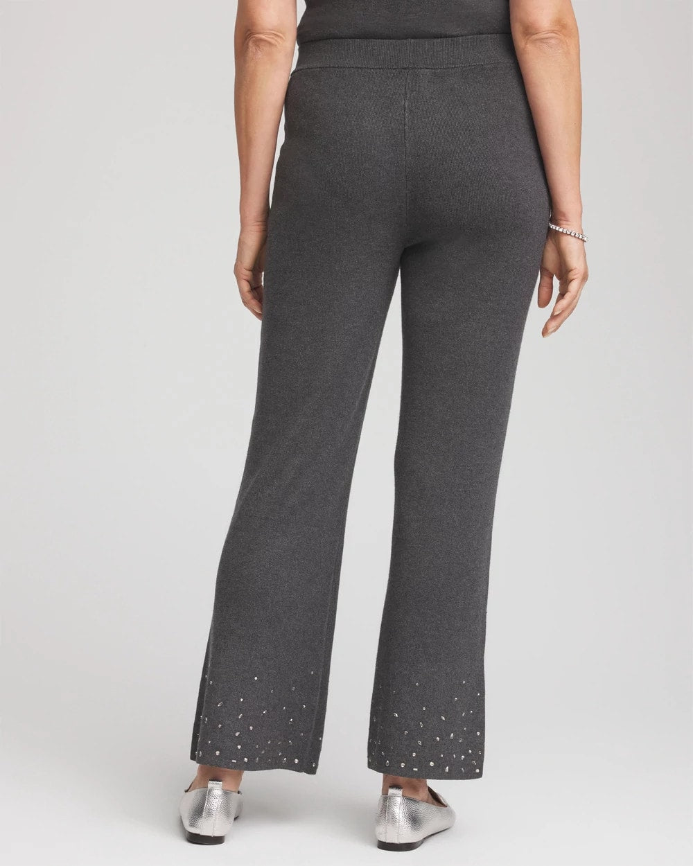 Chico's Travelers™ Embellished Straight-Leg Pants