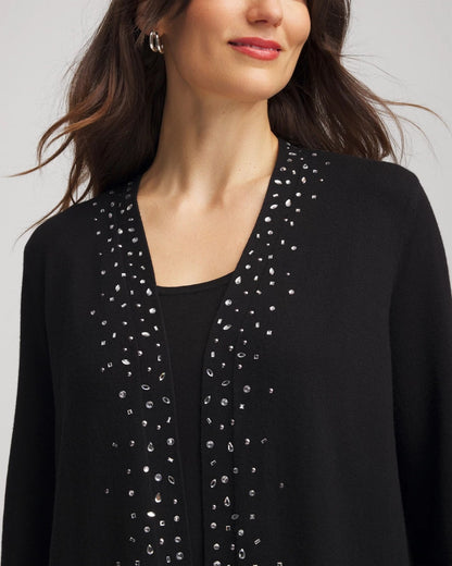 Chico's Travelers™ Embellished Cardigan