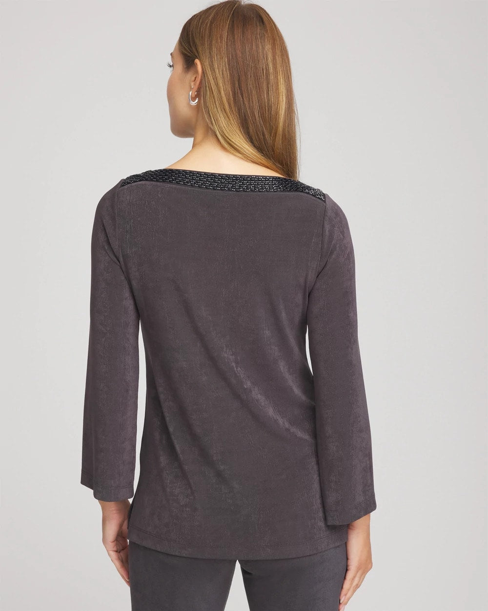 Chico's Travelers™ Koia Pearl Beaded Tunic
