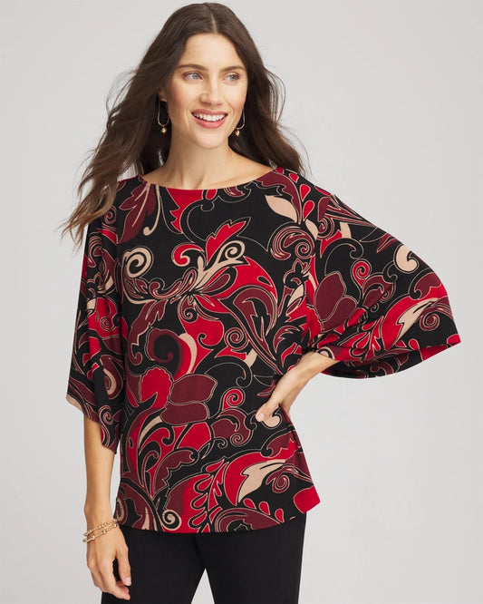 Chico's Travelers™ Kimono Sleeve Party Top