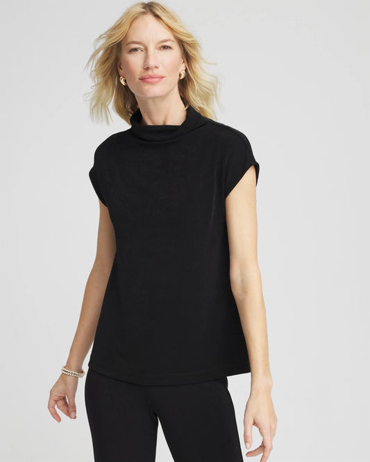 Chico's Travelers™ Mockneck Top