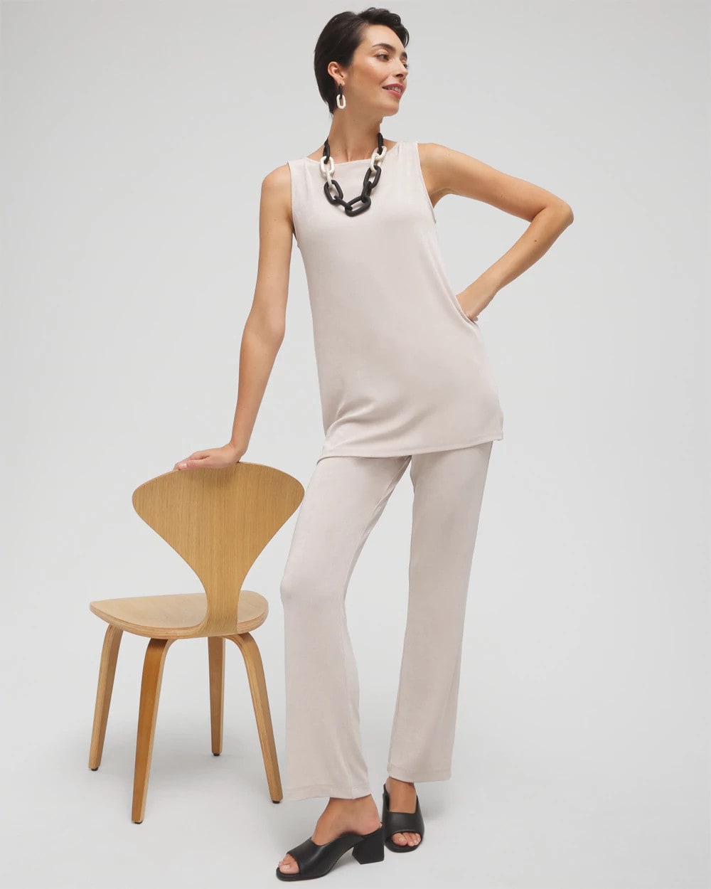 Chico's Travelers™ Classic Side-Slit Tank