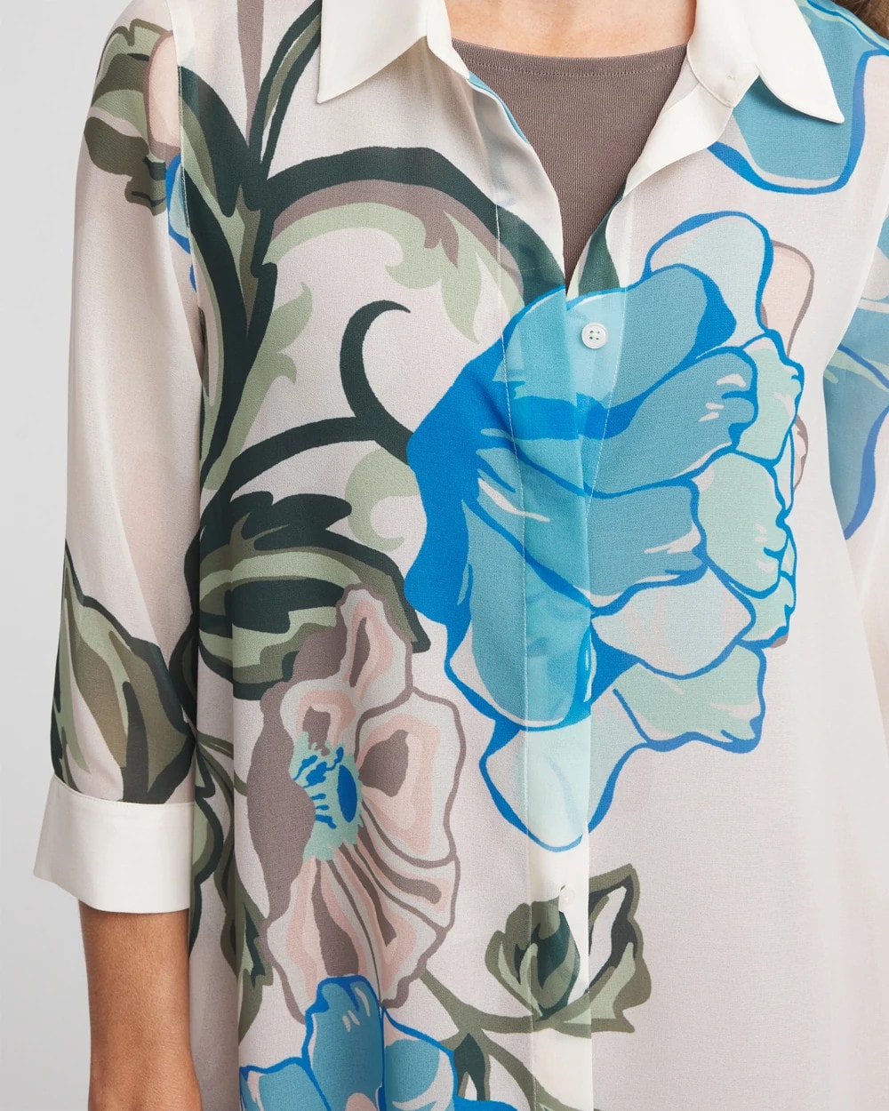 Chico's Travelers™ Artisanal Chiffon Tunic