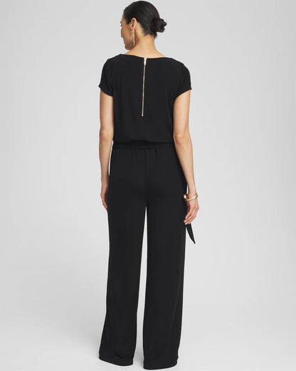 Chico's Travelers™ Cap Sleeve Jumpsuit