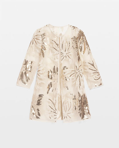 Chico's Travelers™ Collection Sequin-Mesh Jacket