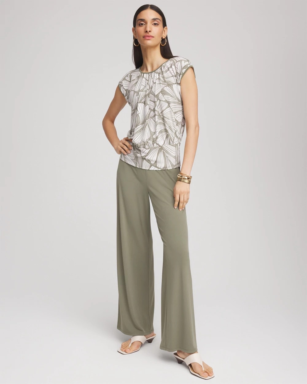 Chico's Travelers™ Knit Wide-Leg Pants