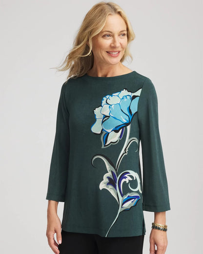 Chico's Travelers™ Artisanal Boatneck Tunic