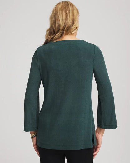 Chico's Travelers™ Artisanal Boatneck Tunic