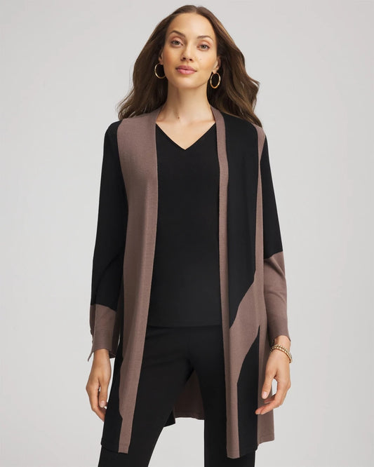 Chico's Travelers™ Collection Colorblock Cardigan