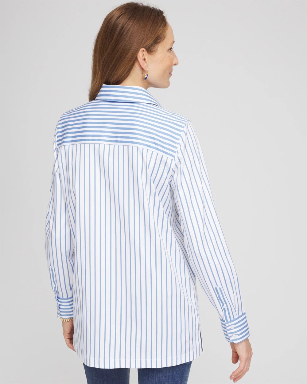 Chico's No Iron™ Stripe Mix Tunic