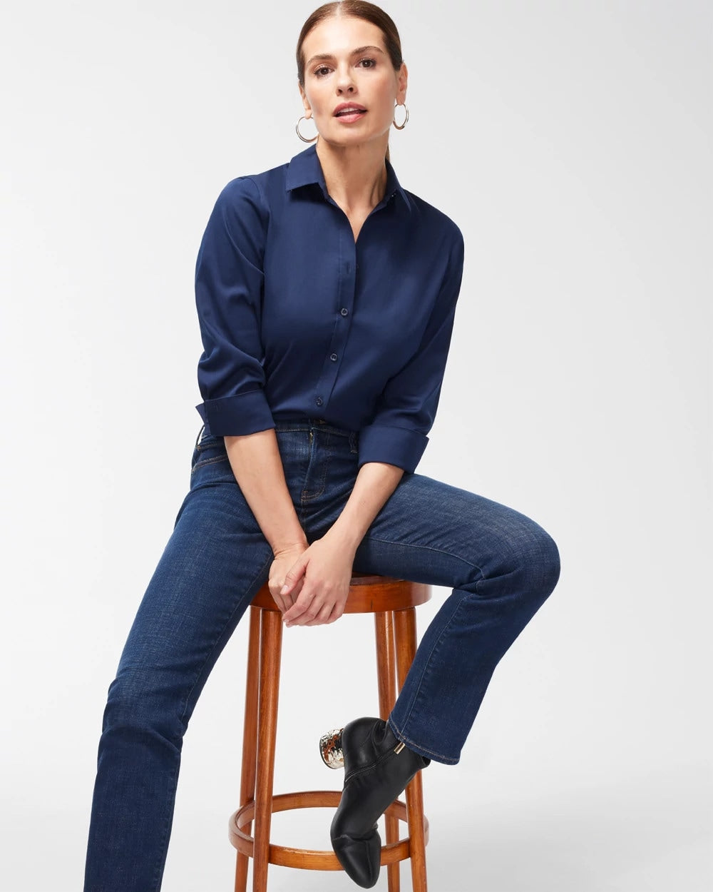 Chico's No Iron™ Stretch Shirt