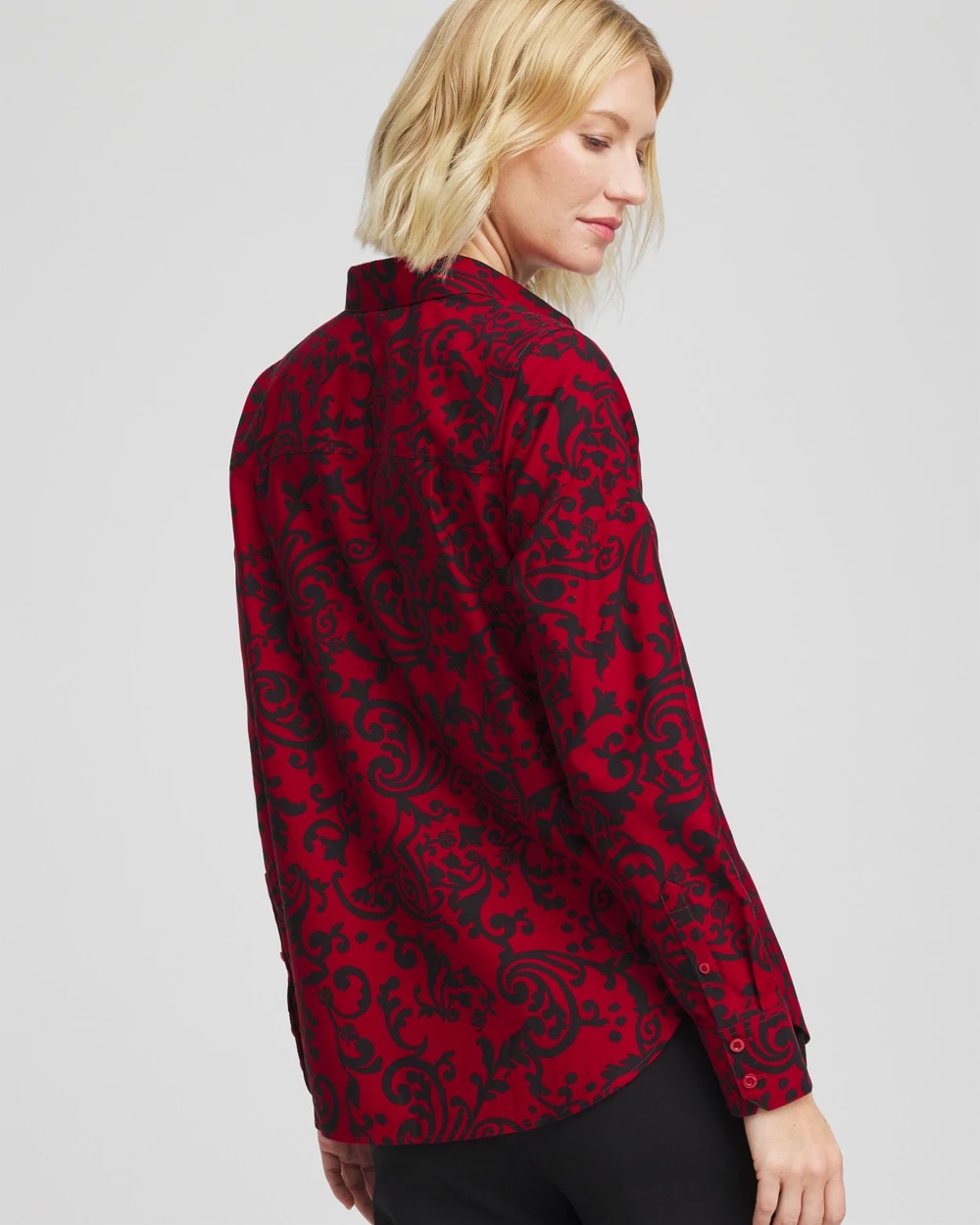 Chico's No Iron™ Vinstra Scrolls Shirt