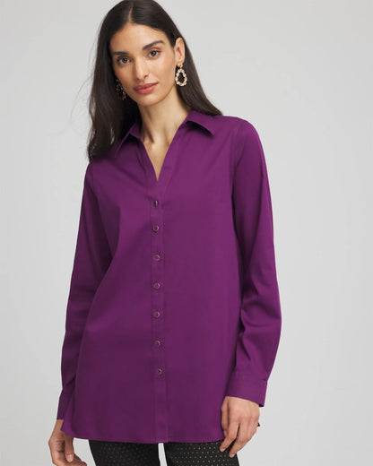 Chico's No Iron™ Novelty Button Tunic