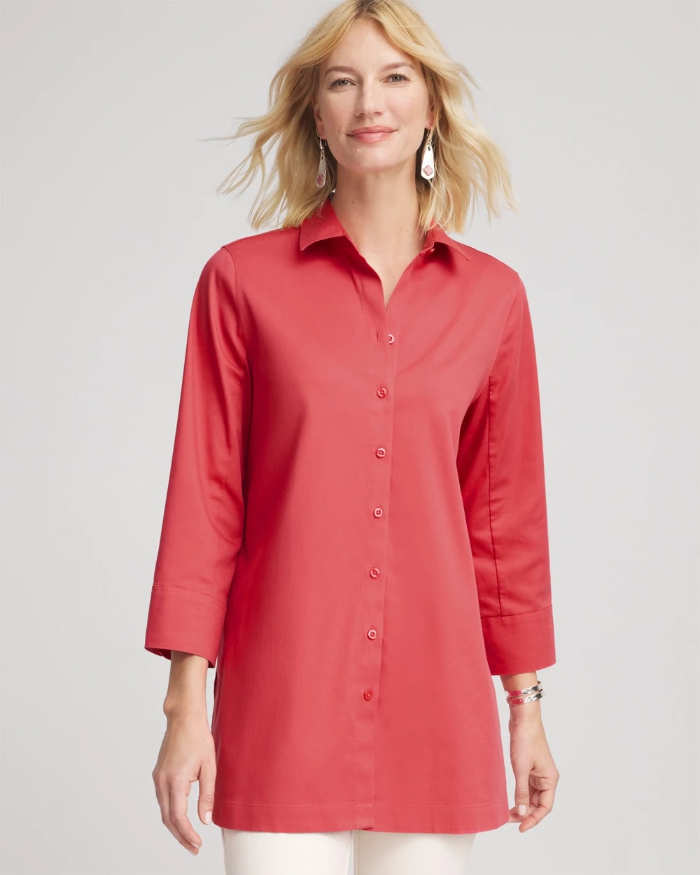 Chico's No Iron™ Classic Button Down Tunic