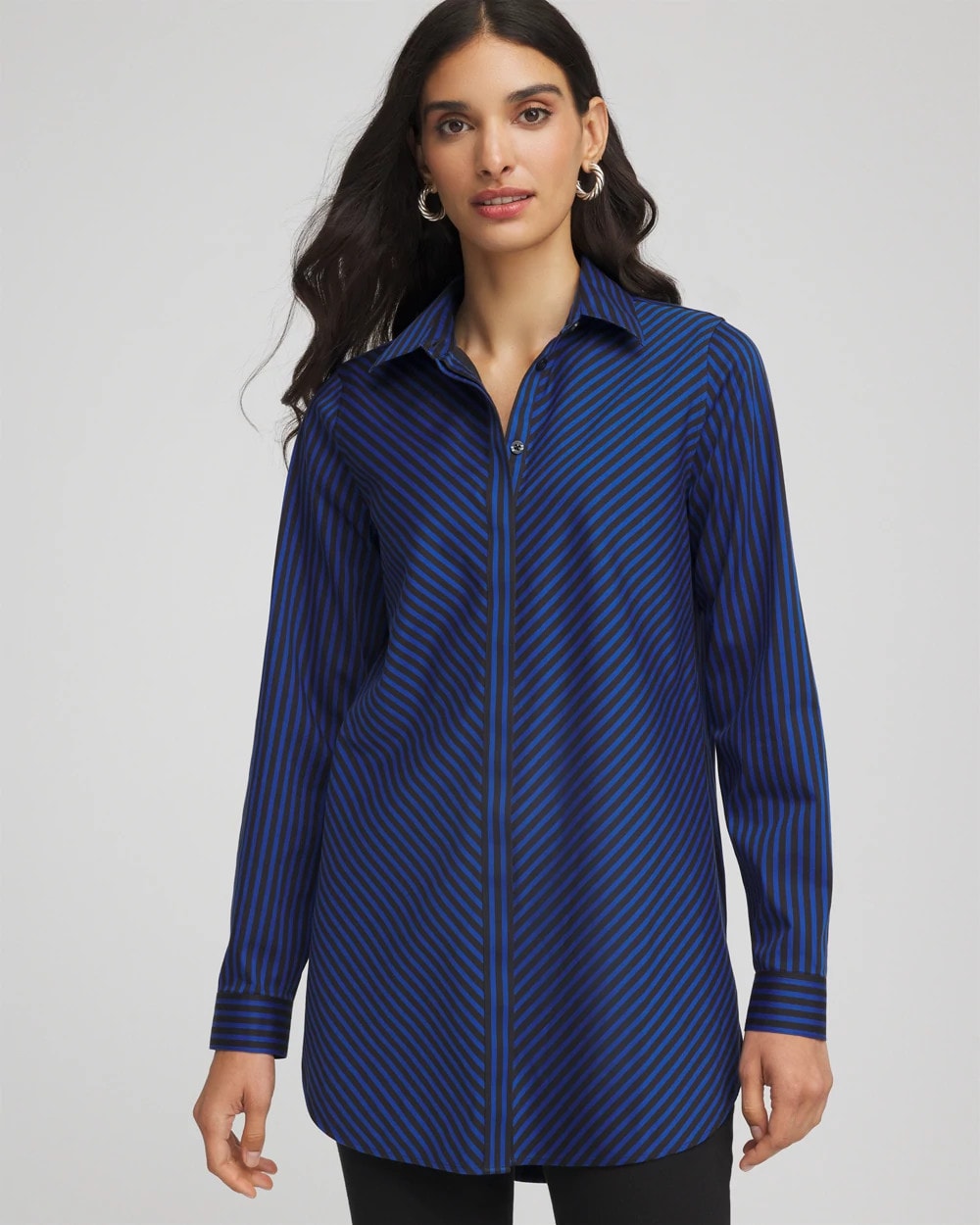 Chico's No Iron™ Slimming Striped Tunic