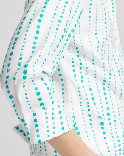 Chico's No Iron™ Sateen Bubble Print Shirt