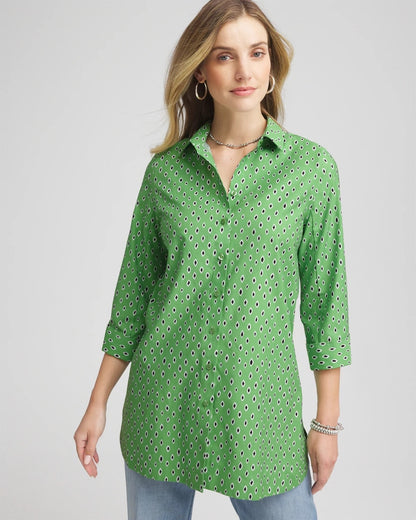 Chico's No Iron™ Geo-Print Tunic