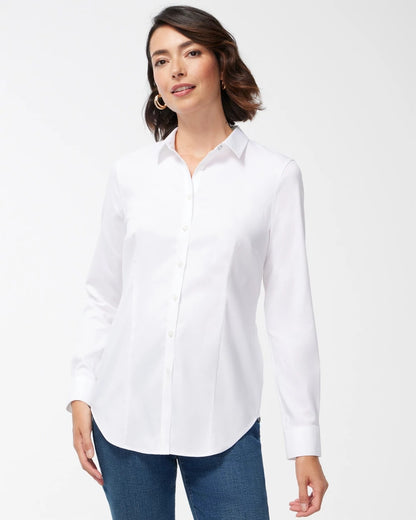 Chico's No Iron™ Fitted Stretch Shirt