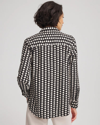 Chico's No Iron™ Printed Sateen Shirt