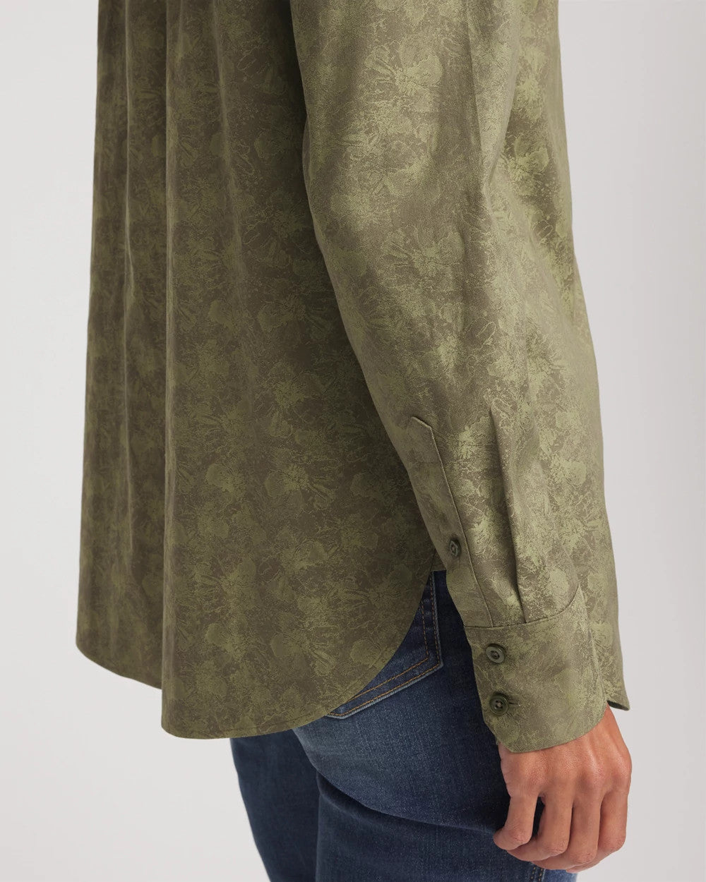 Chico's No Iron™ Jacquard Shirt