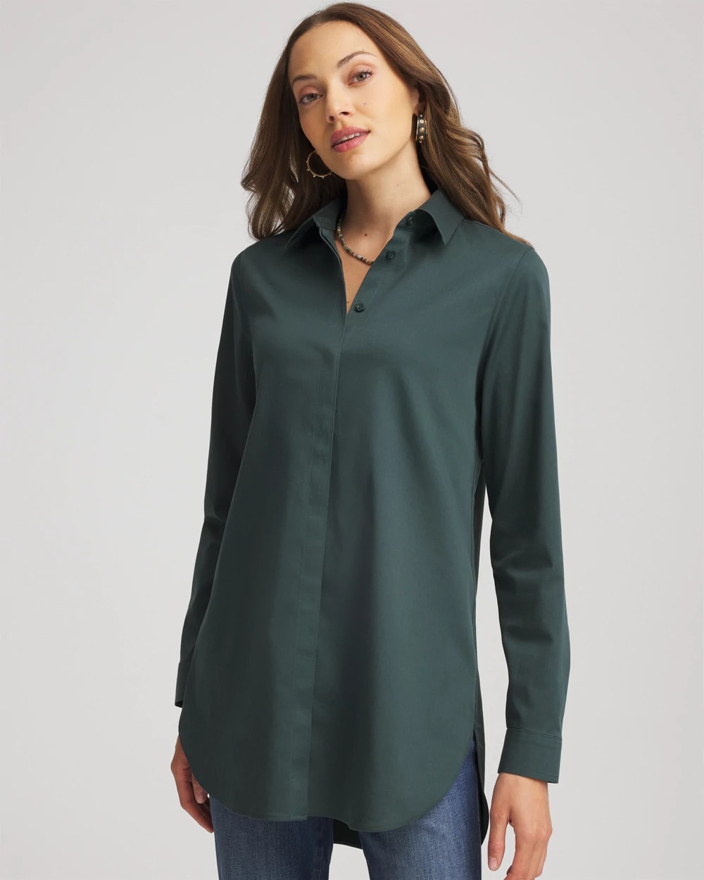 Chico's No Iron™ Long-Sleeved Tunic