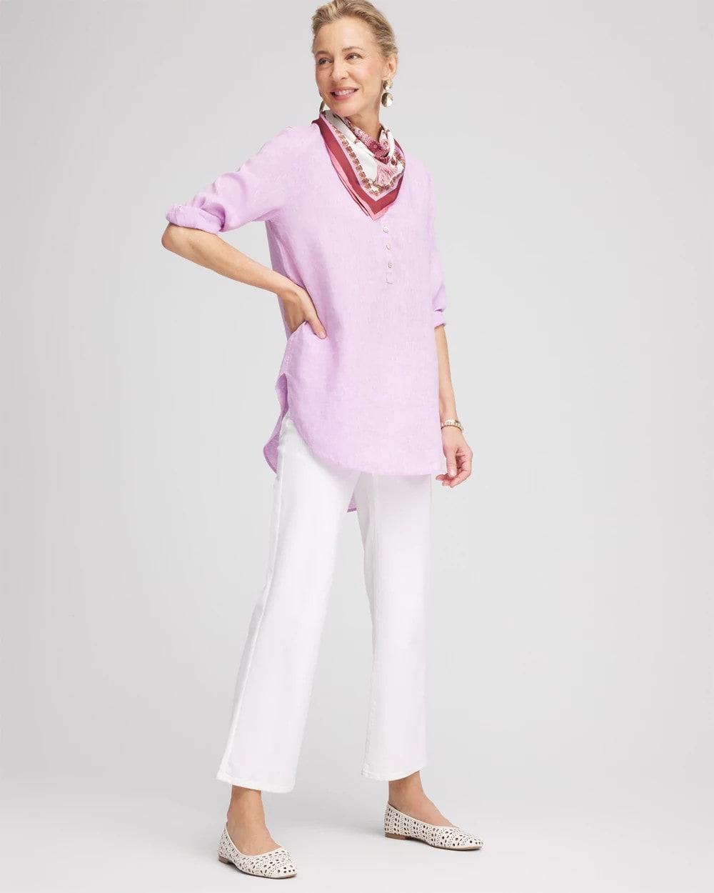 Chico's No Iron™ Linen Tunic