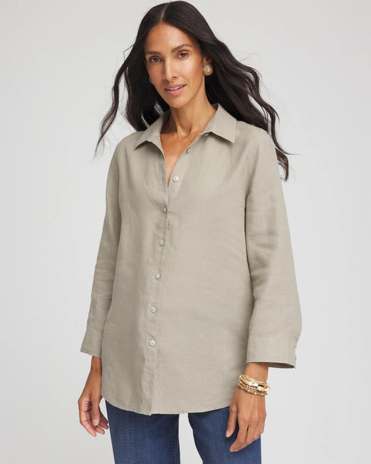 Chico's No Iron™ Linen Shirt