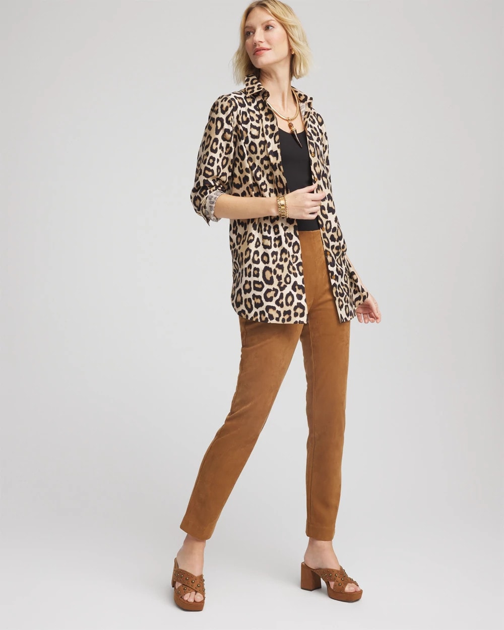 Chico's No Iron™ Animal-Print Tunic