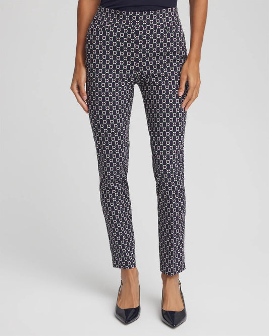 Chico's Brigitte™ Chain Connection Slim Ankle Pants