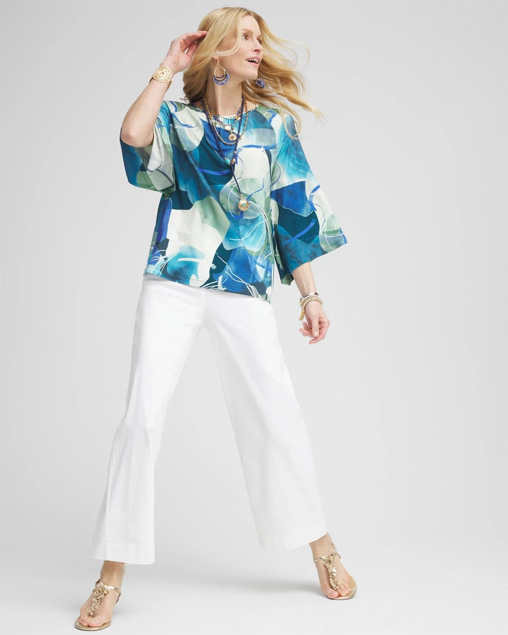 Chico's Brigitte™ Wide-Leg Cropped Pants