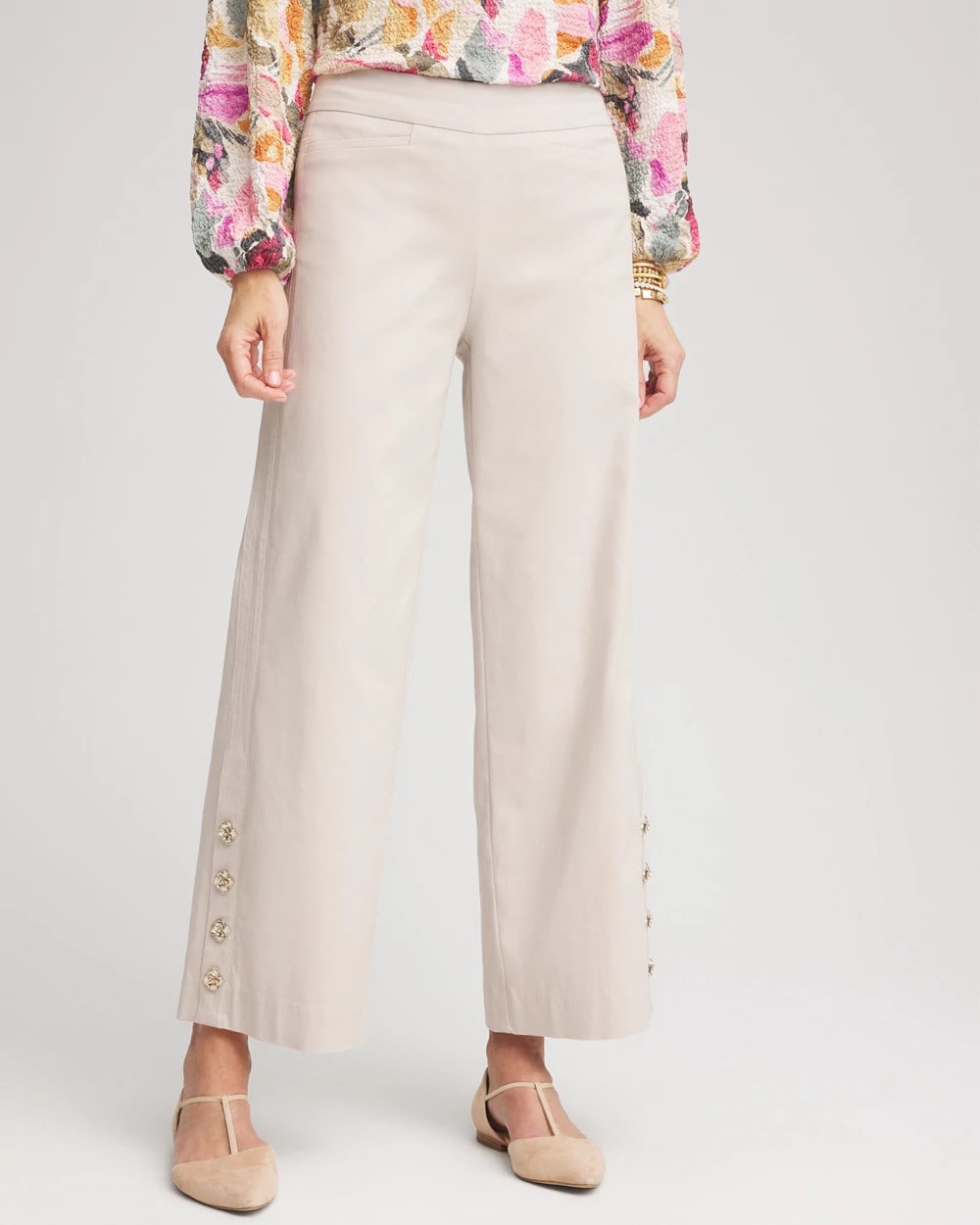 Chico's Brigitte™ Cropped Wide-Leg Pants