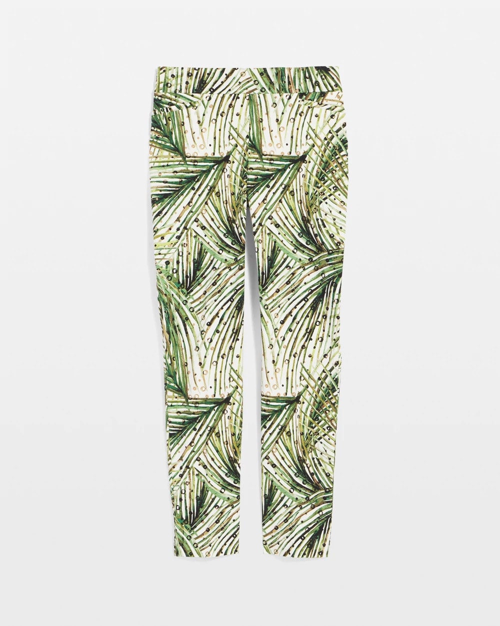 Chico's Brigitte™ Slim Ankle Palm-Print Pants