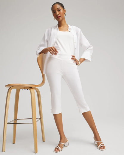 Chico's Brigitte™ Pull-On Rivet Slim Capris