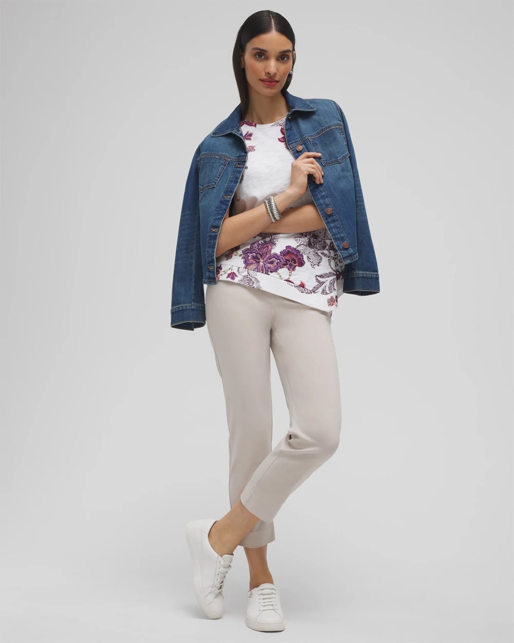 Chico's Brigitte™ Pull-On Slim Cropped Pants