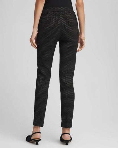 Chico's Brigitte™ Slim Ankle Jacquard Pants
