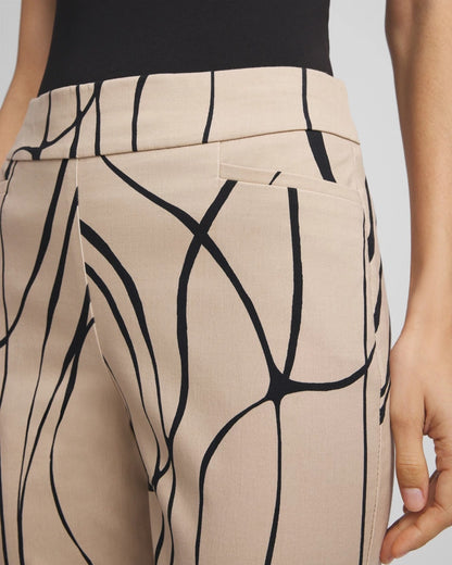 Chico's Brigitte™ Golden Leaf  Slim Ankle Pants
