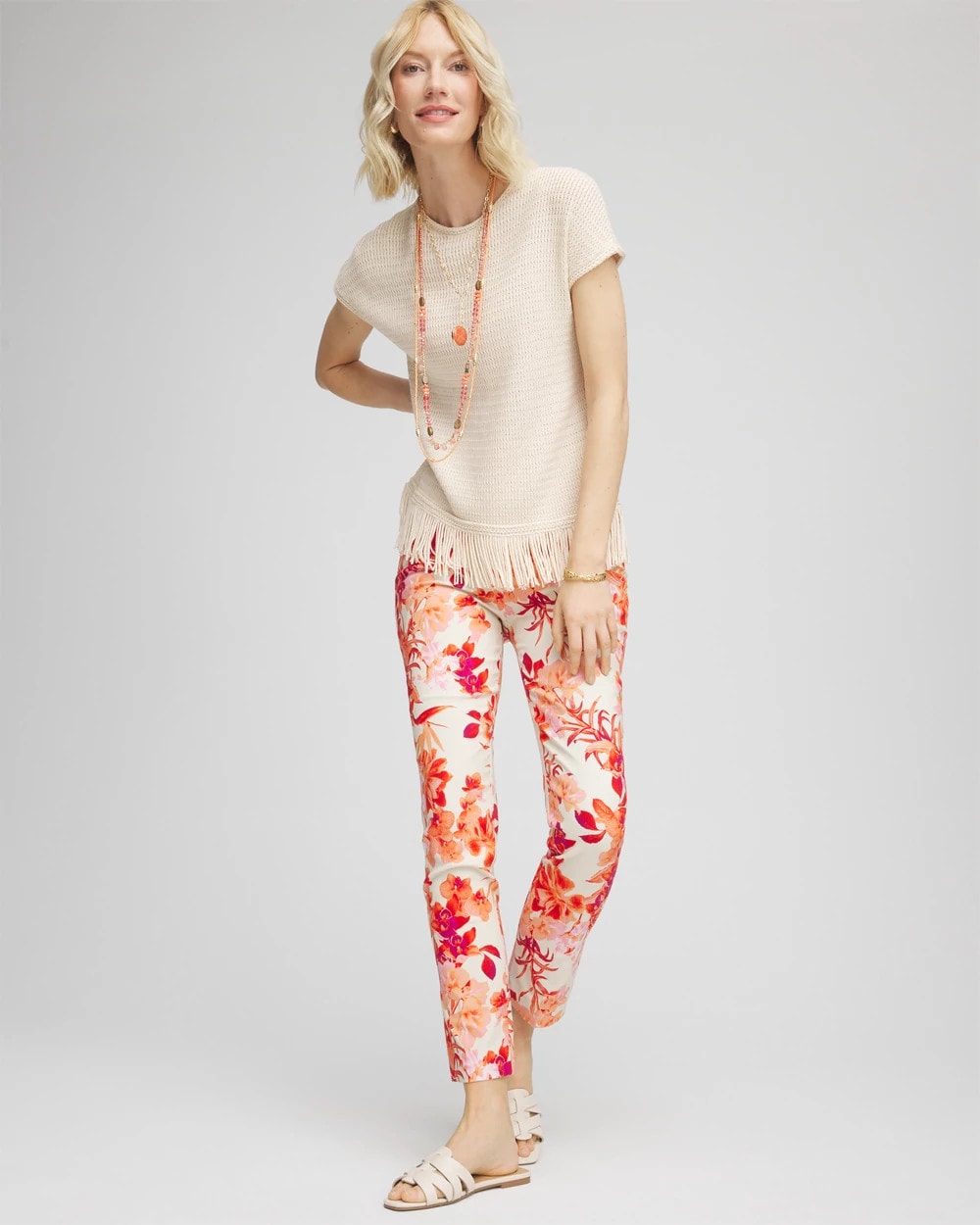 Chico's Brigitte™ Slub Ankle Pants