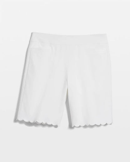 Chico's Brigitte™ Pull-On Scallop-Hem Shorts